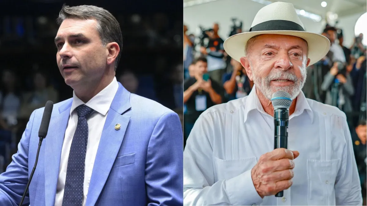 Flávio Bolsonaro e Lula realizam campanhas em Santa Catarina